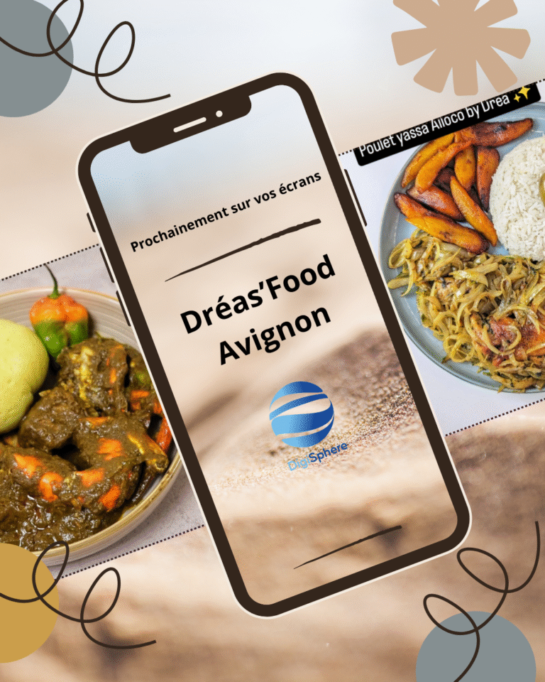 dréa's food lancement avec digisphere